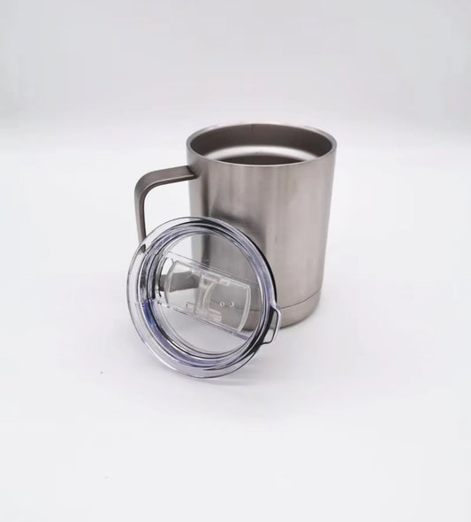 (Design your own) 10oz Stainless steel mug with lid double wall vacuum sealed