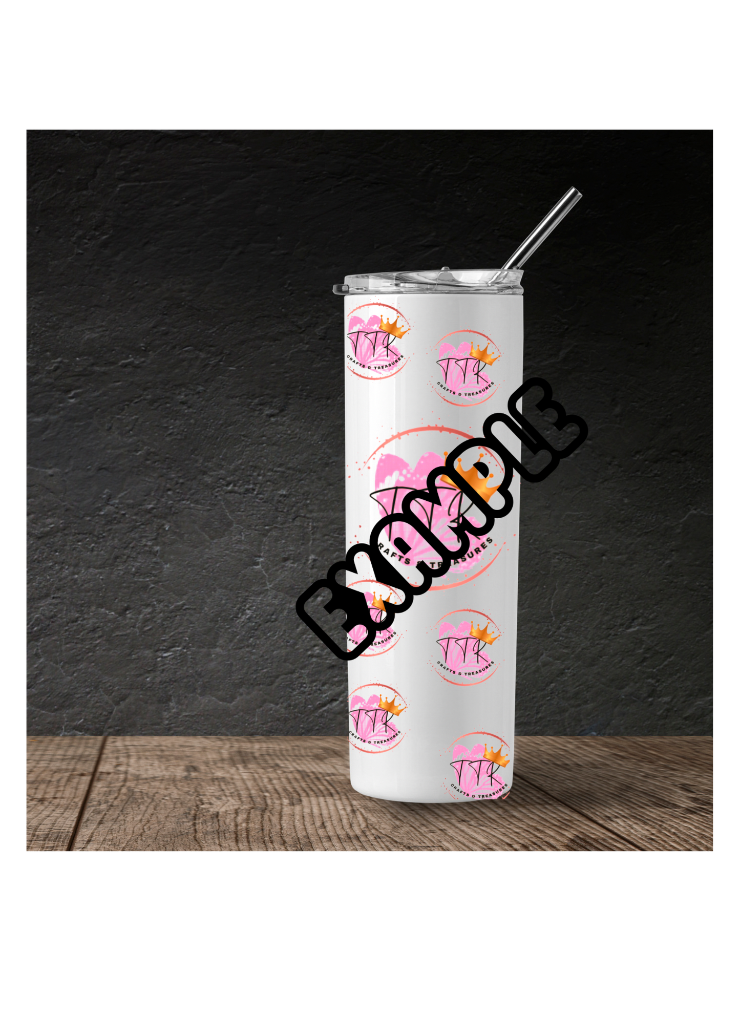 ADD YOUR OWN DESIGN AND TEXT 20oz straight stainless steel Tumbler drinking cup double wall vacuum sealed for hot or cold drinks personalise with any photo, name and message perfect gift idea